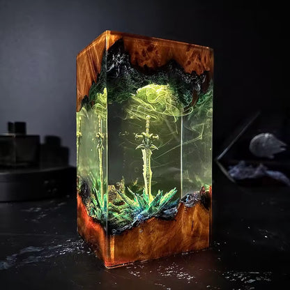 Frostmourne Inspired Resin Art Lamp