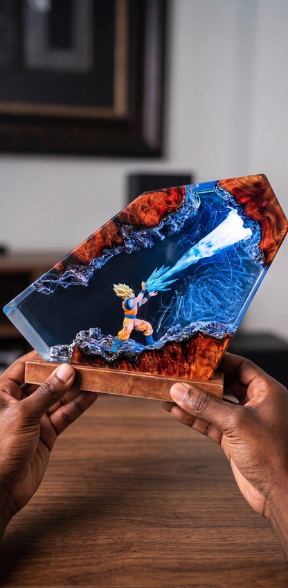 Dragon Ball Inspired Resin Night Lamp